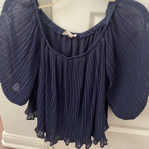 Lush off the shoulder blouse